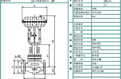 調(diào)節(jié)閥數(shù)據(jù)表格式